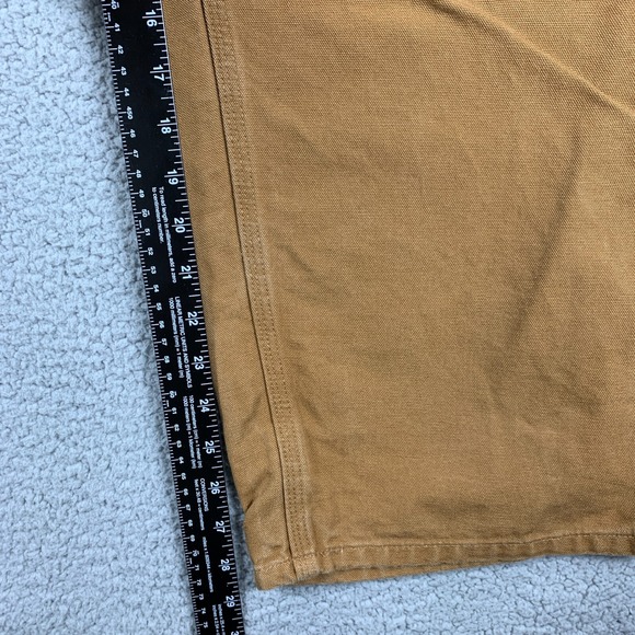 Carhartt Pants Men 40x30 (Fits 36x29) Brown B11 Duck Work Carpenter Canvas - Picture 14 of 16
